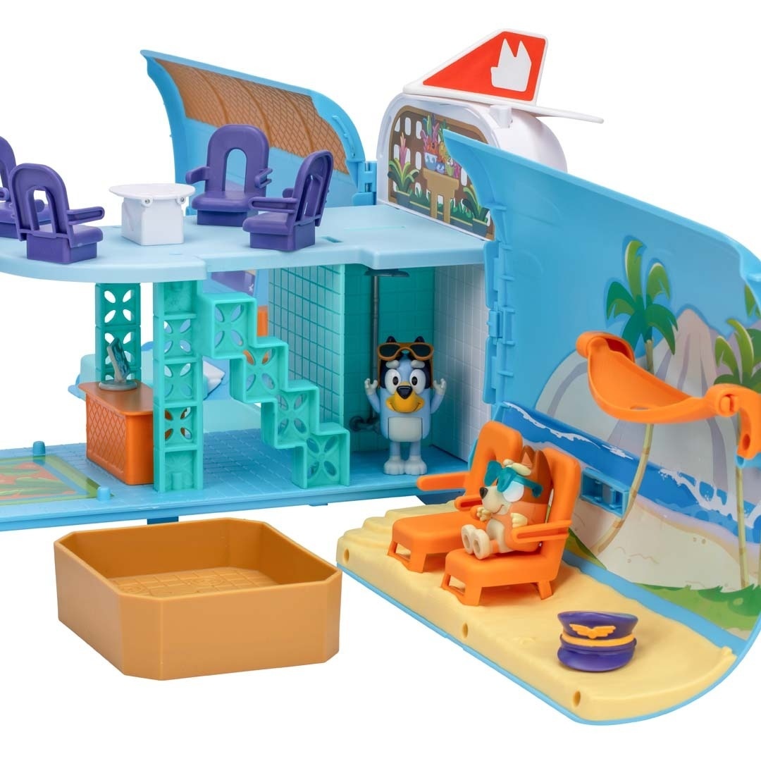 Set de joaca Bluey - 3 in 1 Transforming Plane Playset - 4 | YEO