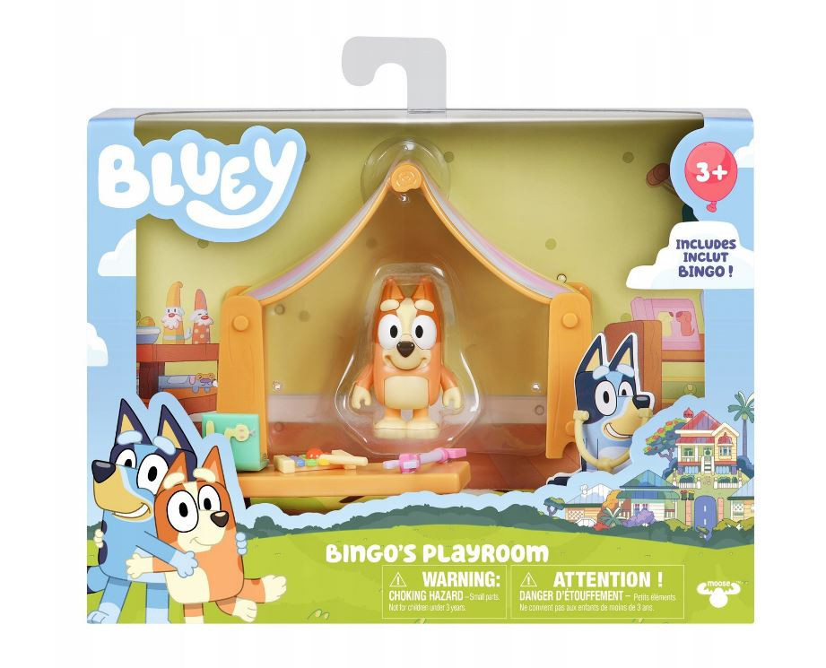 Set de joaca Bluey - Camera de joaca a lui Bingo, cu figurina inclusa