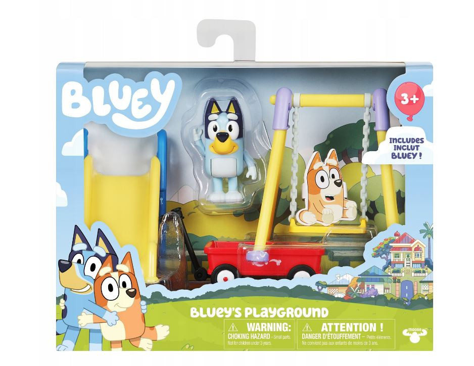 Set de joaca Bluey - Locul de joaca al lui Bluey, cu figurina inclusa - 2 | YEO