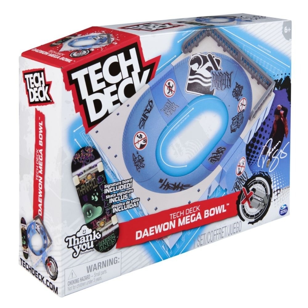 Set de joaca cu skateboard Tech Deck, Spin Master - Daewon Mega Bowl - 2 | YEO