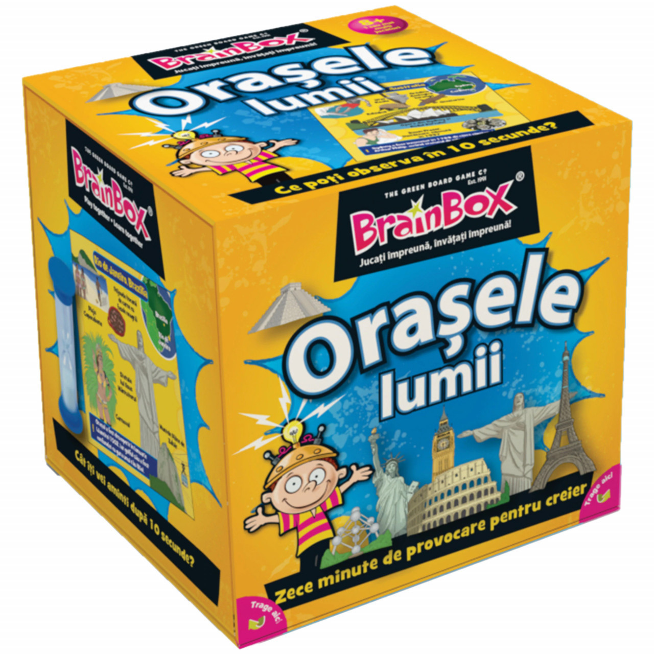 Joc educativ BrainBox, Orasele Lumii - 3 | YEO