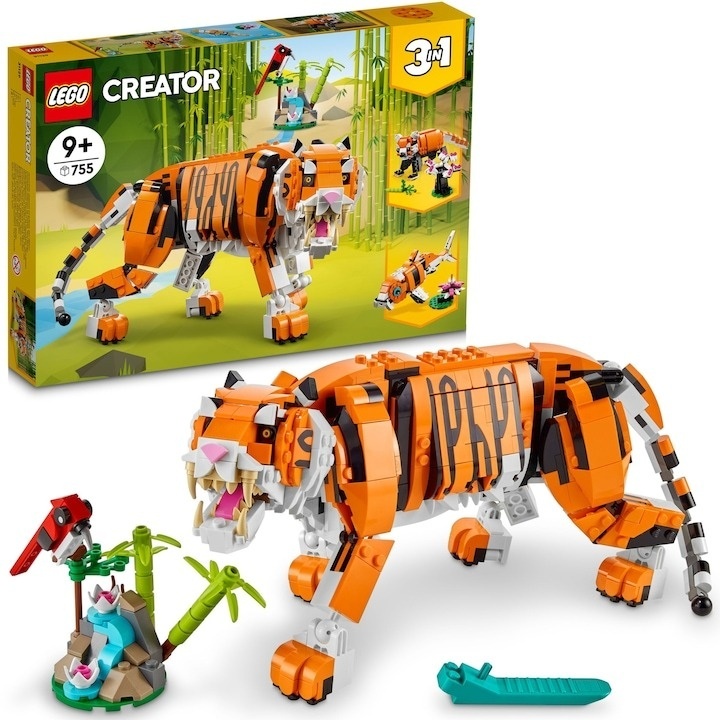 LEGO® Creator 3 in 1 - Maretul tigru 31129, 755 piese - 1 | YEO