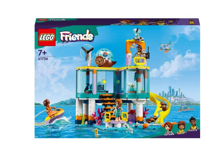 LEGO® Friends - Centru de salvare pe mare 41736, 376 piese