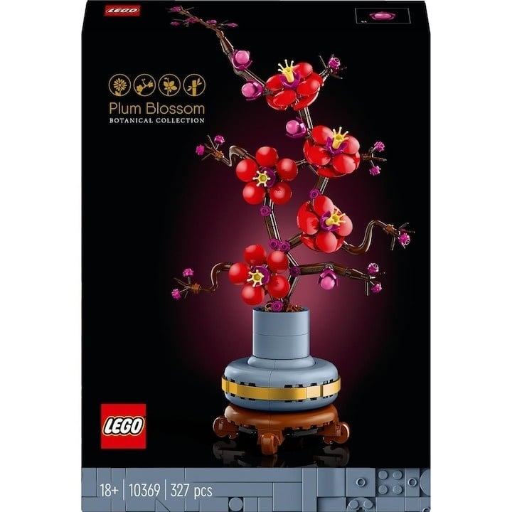 LEGO® Icons - Flori de prun 10369, 327 piese