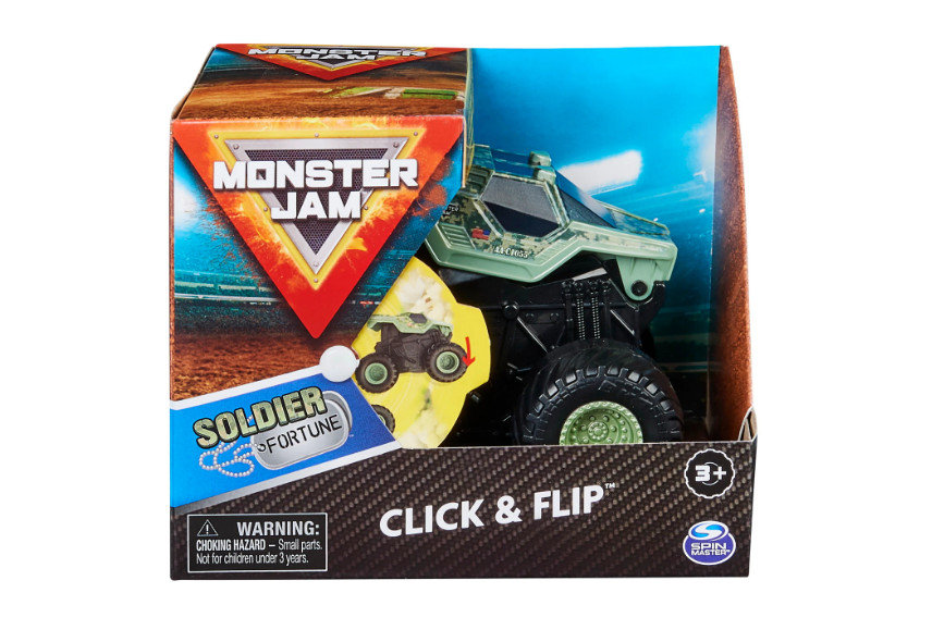 Masinuta Monster Jam Click Flip - Soldier Fortune, 1:43 - 3 | YEO
