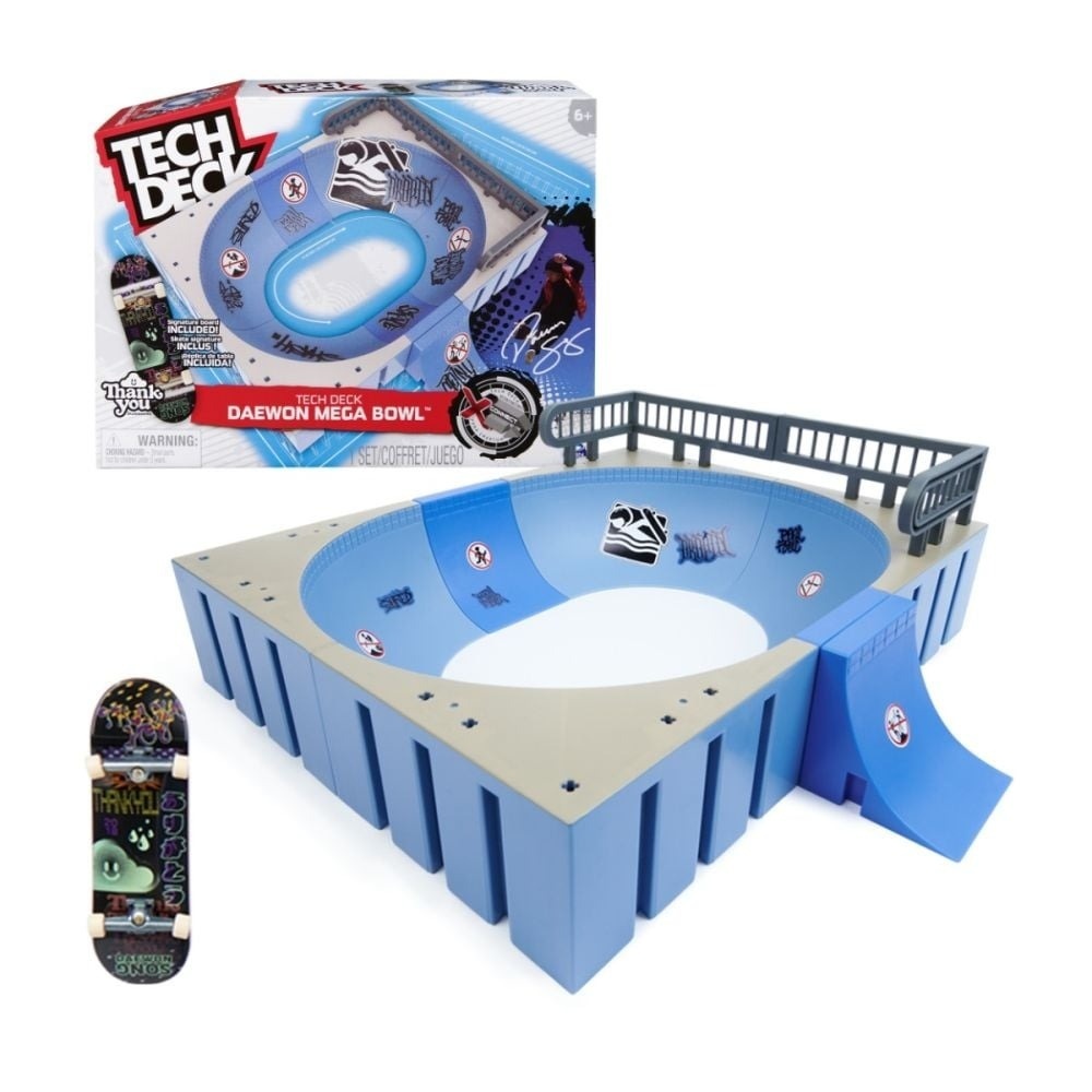Set de joaca cu skateboard Tech Deck, Spin Master - Daewon Mega Bowl - 3 | YEO
