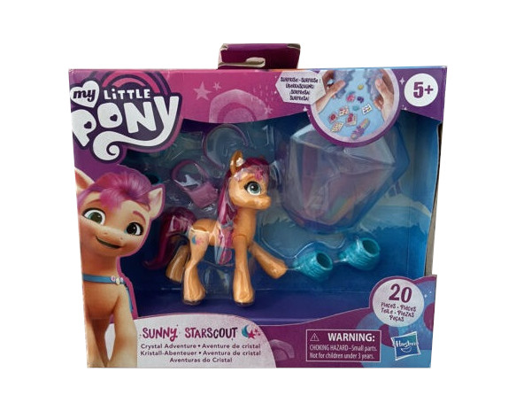 Set Figurina My Little Pony Crystal Adventure Sunny Starscout, 8 cm - 1 | YEO