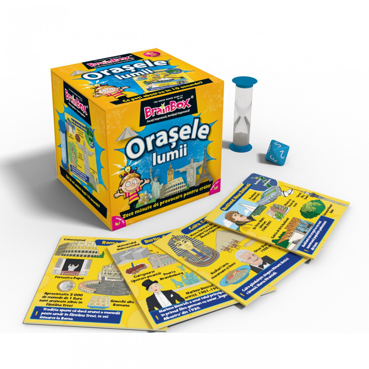 Joc educativ BrainBox, Orasele Lumii - 4 | YEO