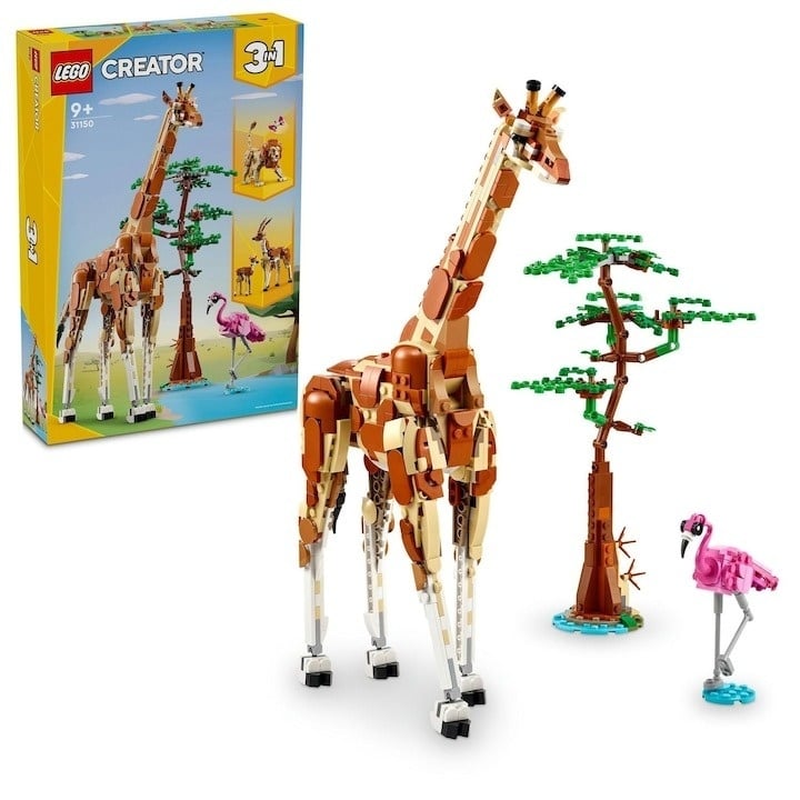 LEGO® Creator 3 in 1 - Animale salbatice din safari 31150, 780 piese - 2 | YEO