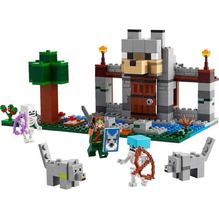 LEGO® Minecraft® - Fortareata lupilor 21261, 312 piese - 3 | YEO