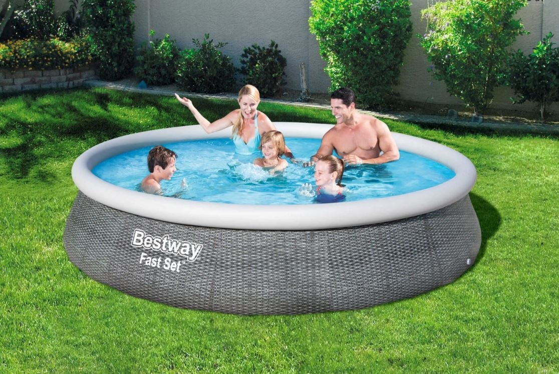 Piscina gonflabila Bestway, rotunda, 396 x 84 cm, 7340 L - 2 | YEO