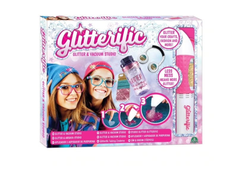 Set creativ Glitterific - Aplicare si aspirare sclipici