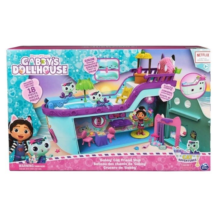 Set de joaca Gabbys Dollhouse - Vaporul cu prieteni