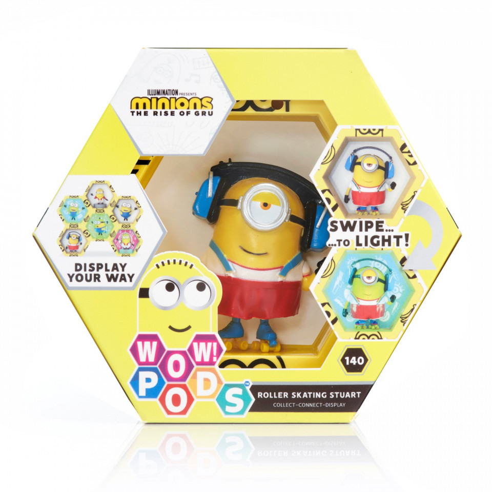 Figurina Wow! Pods Minions - Roller Skating Stuart - 1 | YEO