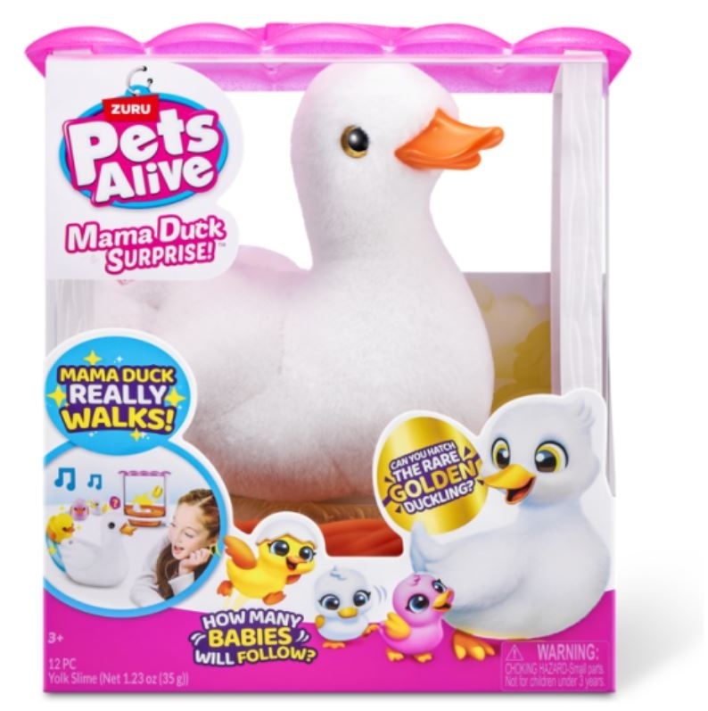 Jucarie de plus interactiva Pets Alive - Mama Rata si bobocii sai