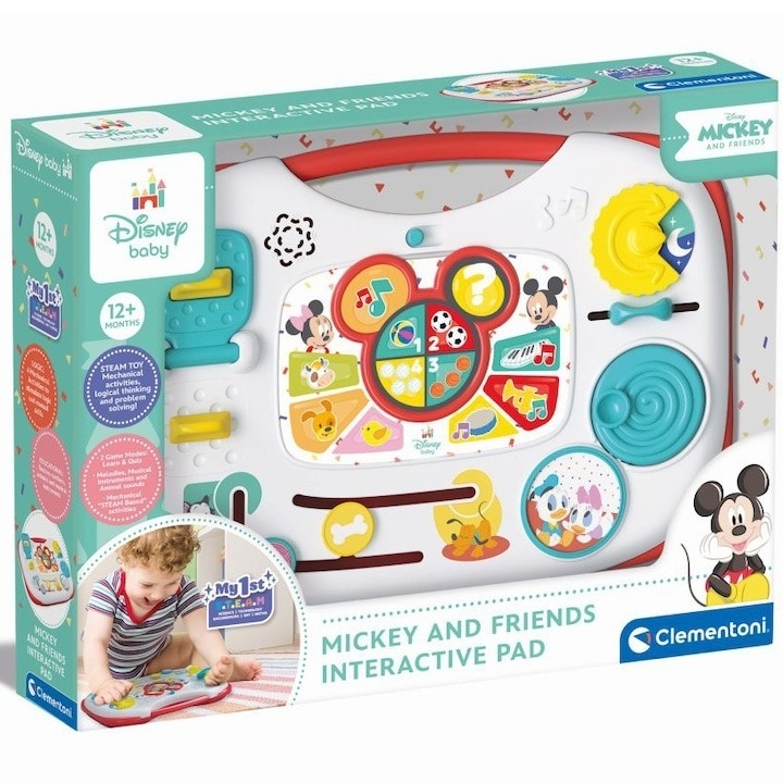 Jucarie interactiva Clementoni Disney Baby - Tableta Mickey si prietenii