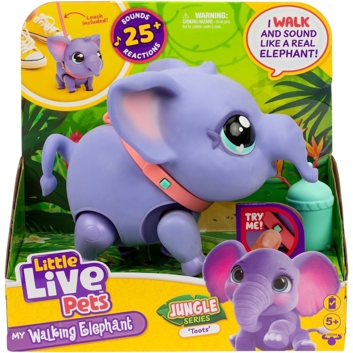 Jucarie interactiva Little Live Pets - My Pet, Elefantul Toots