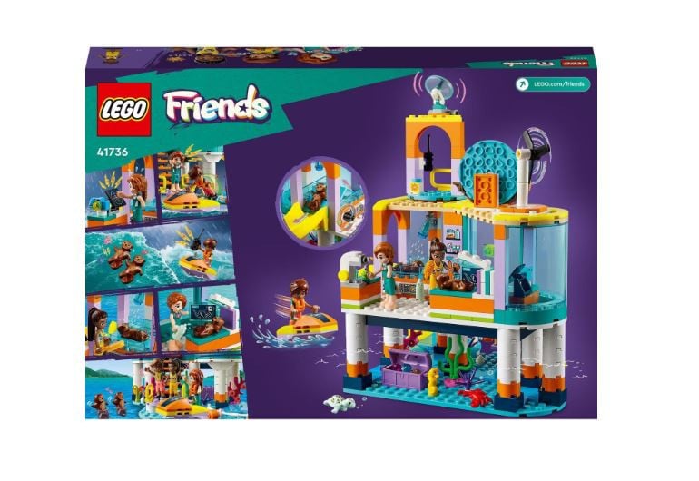 LEGO® Friends - Centru de salvare pe mare 41736, 376 piese - 2 | YEO