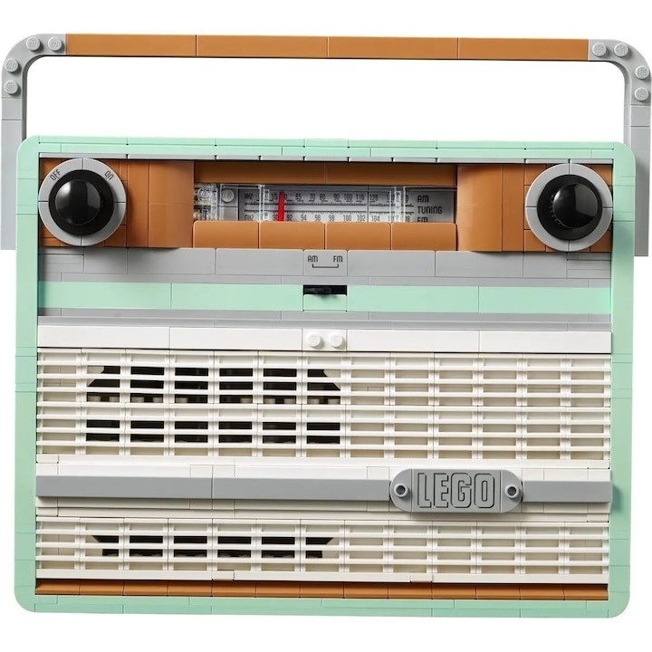 LEGO® Icons Creator - Radio Portabil Retro, 906 piese, 230x320x70mm - 3 | YEO