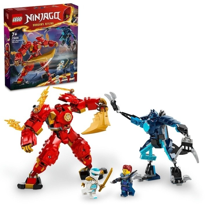 LEGO® Ninjago® - Robotul stihie de foc al lui Kai 71808, 322 piese - 2 | YEO