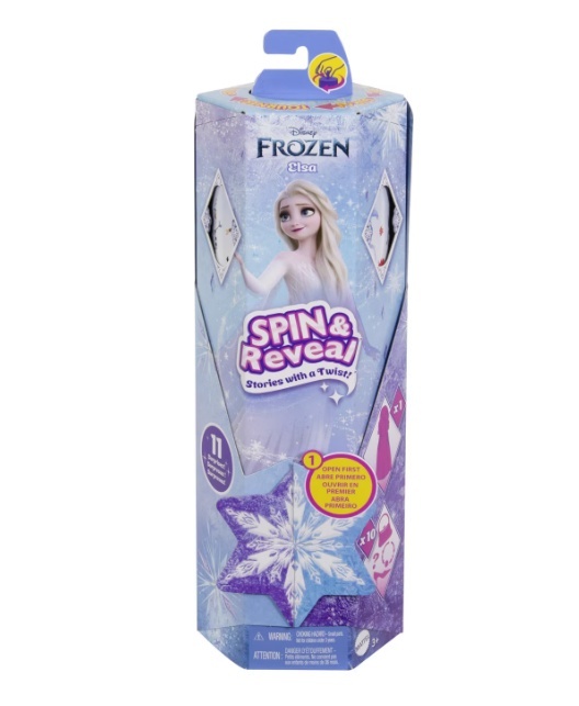 Papusa Disney Frozen Spin and Reveal - Elsa