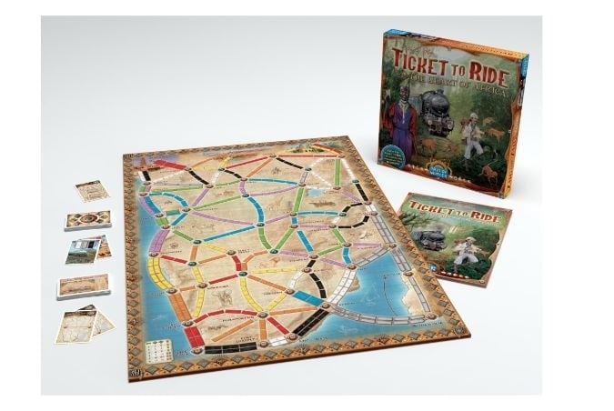 Extensie Asmodee - Ticket to Ride, Map Collection, Heart of Africa, lb. engleza - 3 | YEO