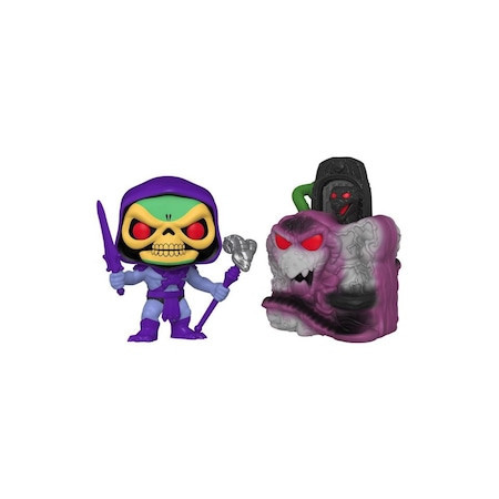 Figurina Masters of the Universe POP! Snake Mountain Skeletor, 9 cm, Multicolor