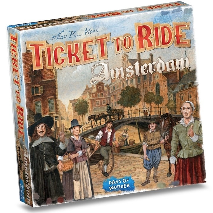Joc Asmodee - Ticket to Ride Amsterdam, lb. engleza - 3 | YEO