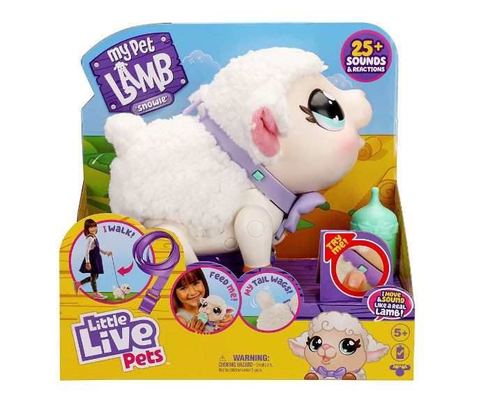 Jucarie interactiva Little Live Pets - Mielul Snowie