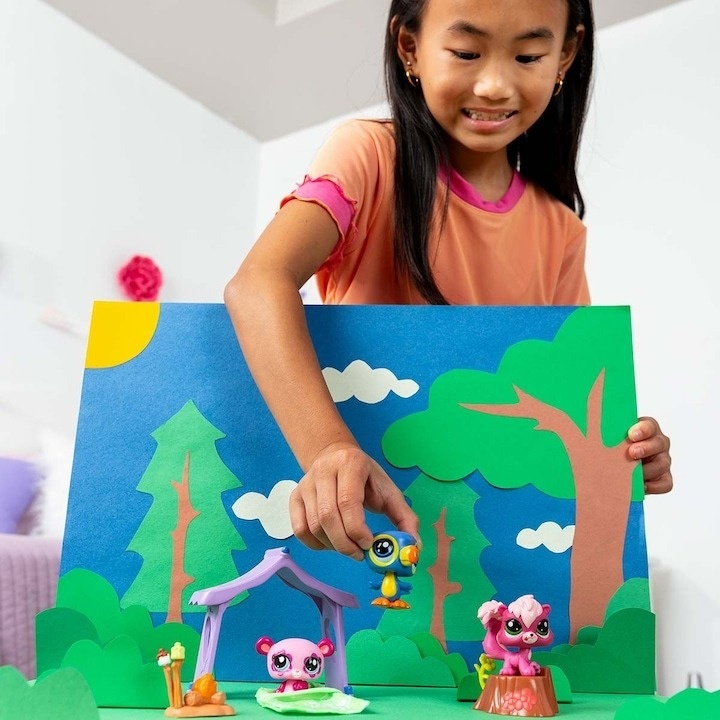 Set 3 figurine Littlest Pets Shop - Camping - 1 | YEO