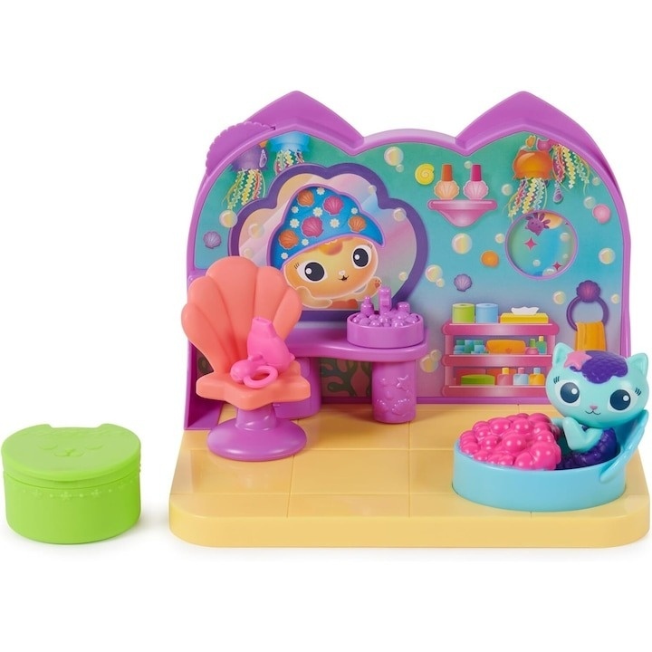 Set de joaca Gabby\'s Dollhouse, Mercat\'s Seaside Spa Room - 1 | YEO