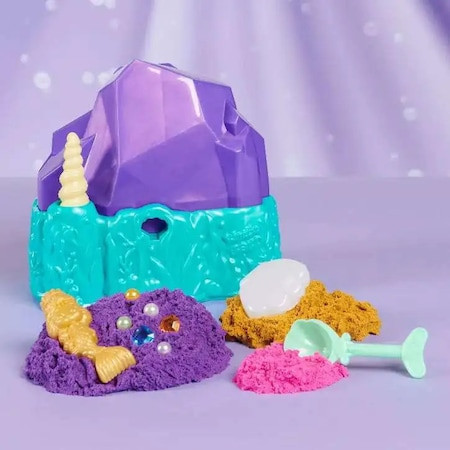 Set de Joaca Kinetic Sand, Mermaid Crystal Planet - 1 | YEO