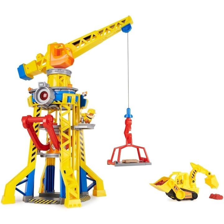 Set de joaca Paw Patrol - Rubble Crew Tower, Turnul de macara - 1 | YEO