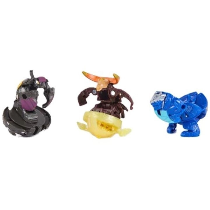 Set Figurine Bakugan Special Attack Bruiser, Mantid, Titanium Trox - 1 | YEO