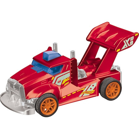 Camion Hot Wheels RC 2 in 1 - Camion de curse si camion cu remorca - 2 | YEO