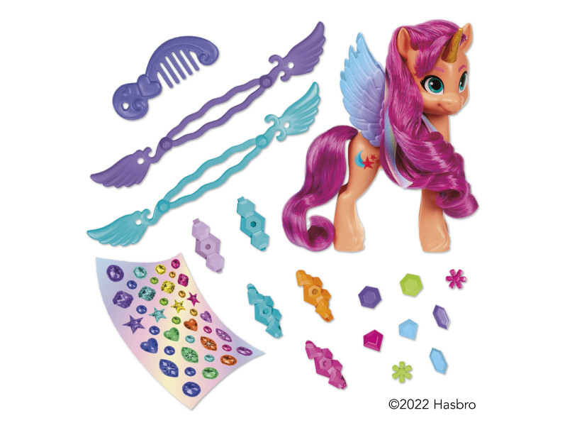 Figurina My Little Pony, Ribbon Hairstyles, Sunny Starscout, 15 cm - 3 | YEO