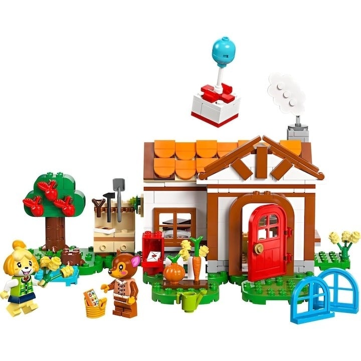 LEGO® Animal Crossing - Isabelle vine in vizita 77049, 389 piese - 1 | YEO