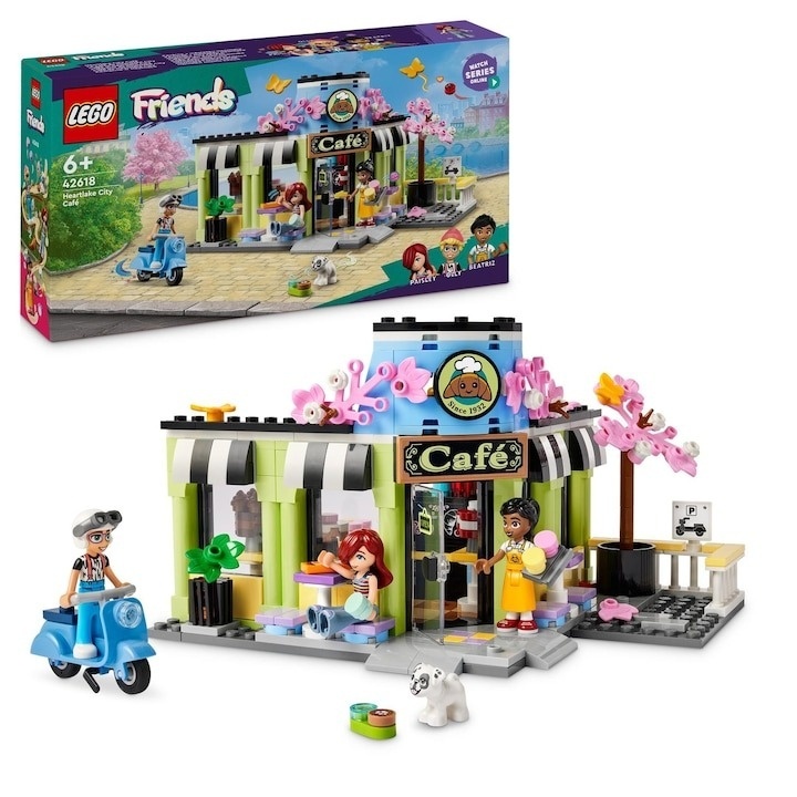 LEGO® Friends - Cafenea din orasul Heartlake 42618, 426 piese - 1 | YEO