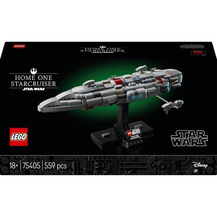 LEGO® Star Wars TM - Nava de croaziera stelara Home One 75405, 559 piese