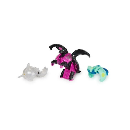 Set 3 figurine Bakugan Evolutions Platinum Power Up, Neo Pegatrix, 7 cm - 2 | YEO