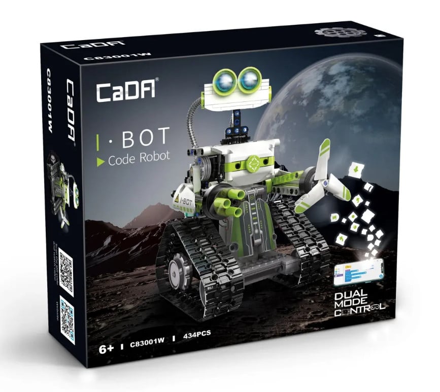 Set constructie robot Cadfi TY126634, 434 piese, 6 ani+ - 4 | YEO