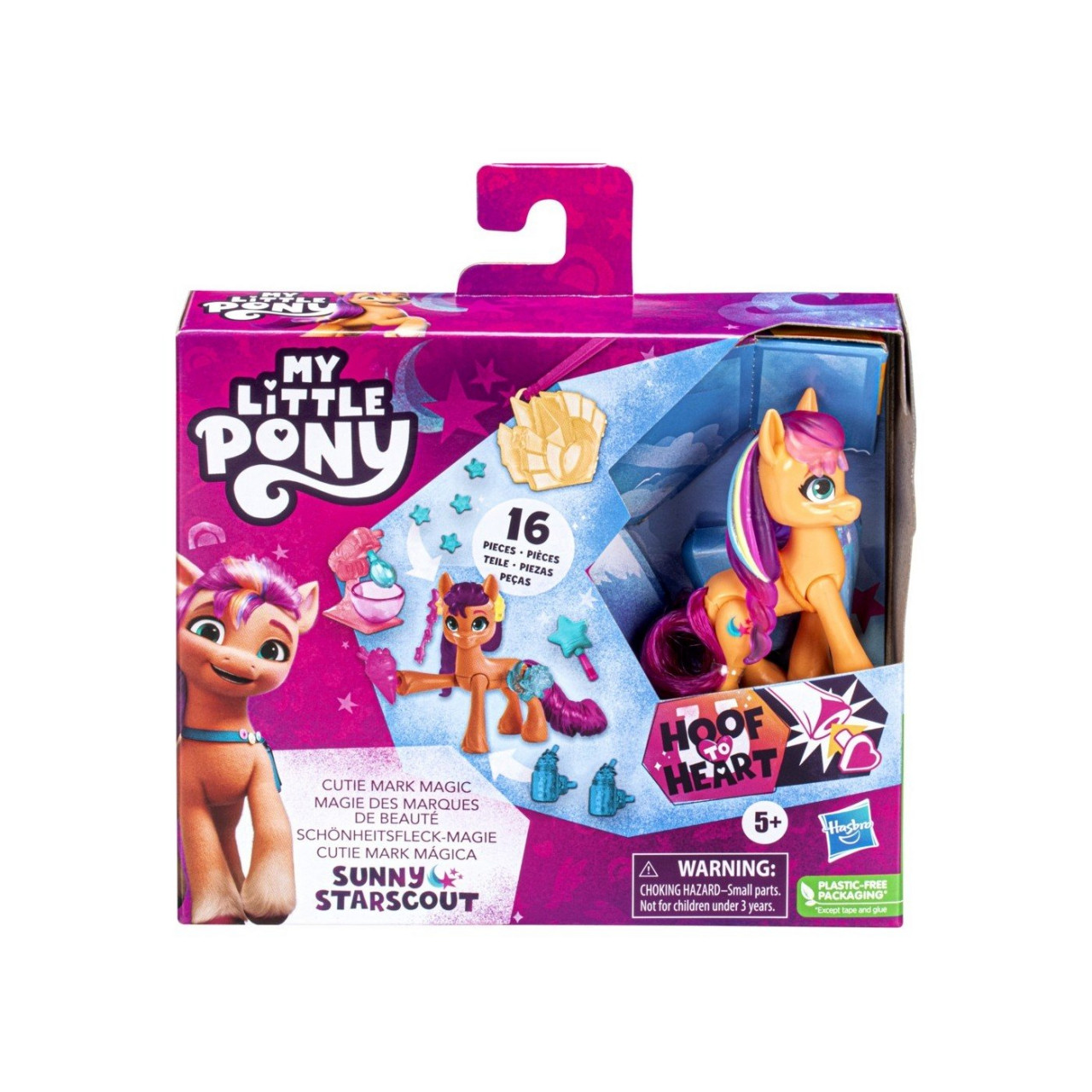 Set figurina My Little Pony Cutie Mark Magic, Sunny Starscout, 8 cm - 1 | YEO