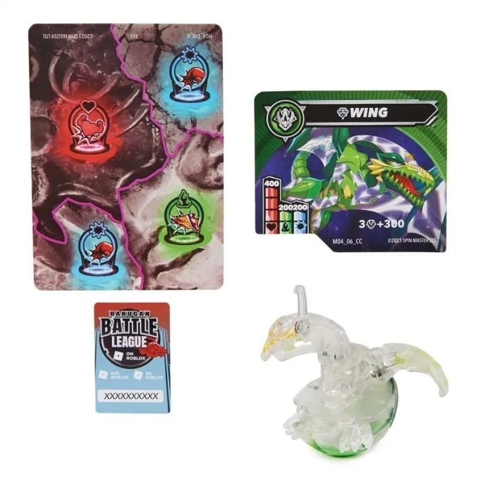 Set Figurine Bakugan Core - Wing - 2 | YEO