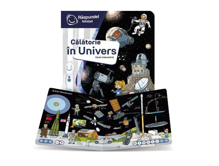 Carte Raspundel Istetel - Calatorie in univers - 1 | YEO