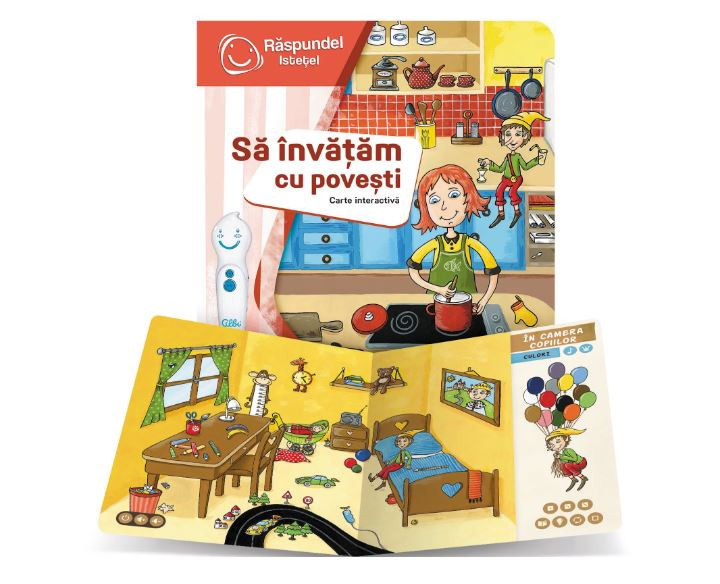 Carte Raspundel Istetel - Sa invatam cu povesti - 1 | YEO