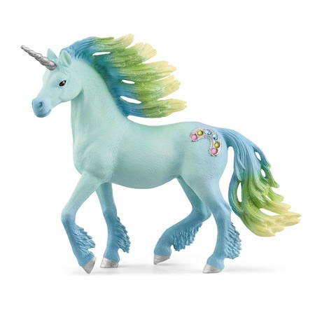 Figurina Schleich, Bayala, Armasar Unicorn bezea