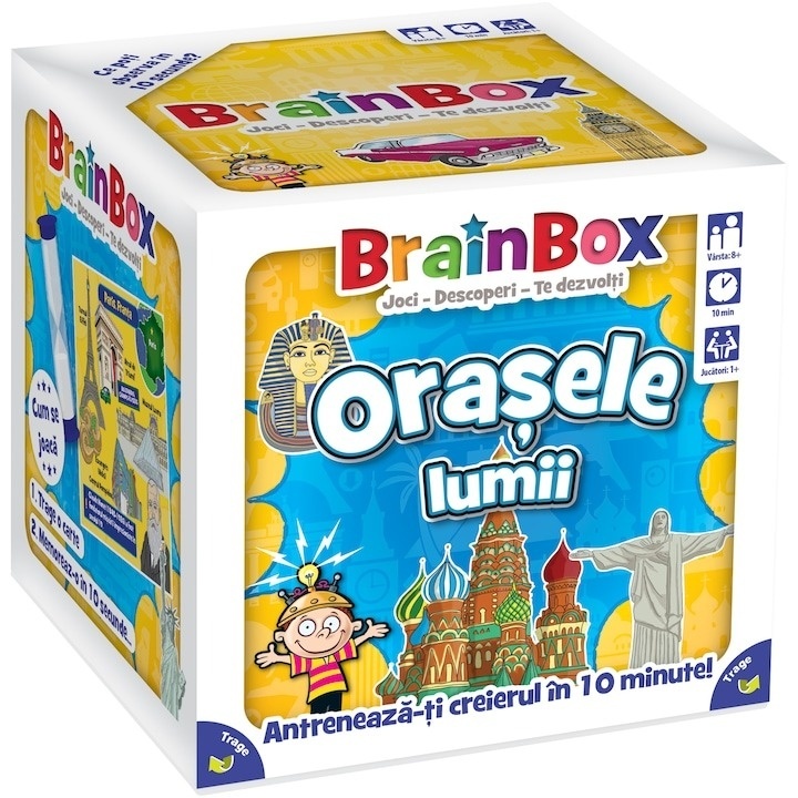 Joc educativ BrainBox, Orasele Lumii