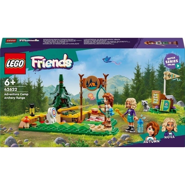 LEGO® Friends - Poligonul de tir cu arcul din tabara de aventuri 42622, 157 piese