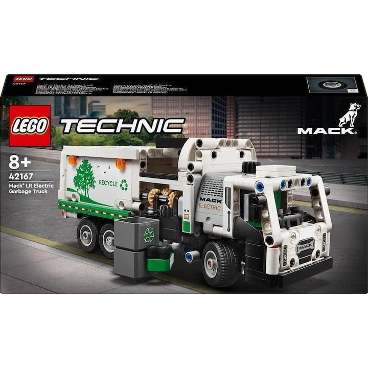 LEGO® Technic - Autogunoiera Mack® LR electric 42167, 503 piese