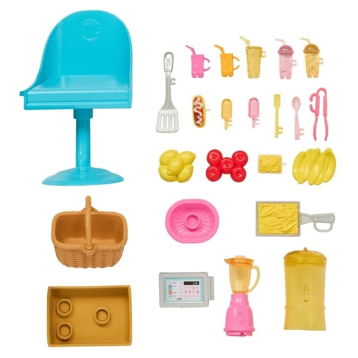 Set de joaca Barbie - Camionul pentru limonada - 2 | YEO